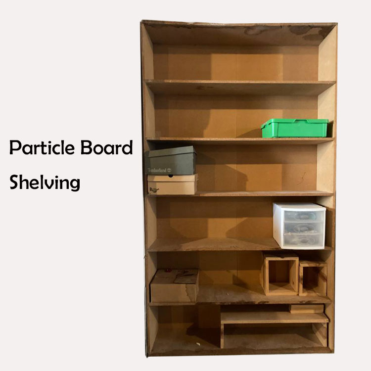 particleboard- shelving