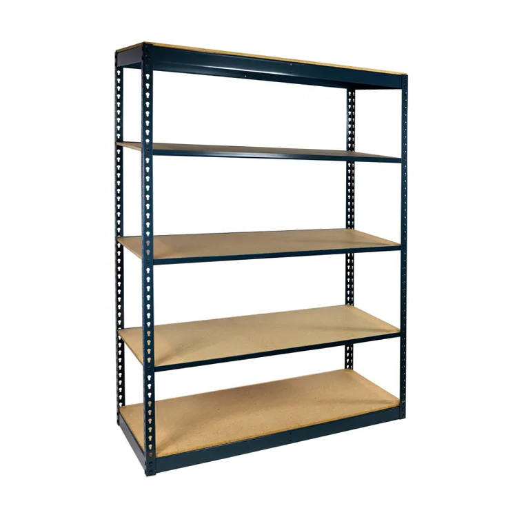 low profile boltless shelving