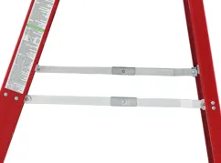 Escada de plataforma de fibra de vidro com capacidade de carga de 300 libras FGHP103S